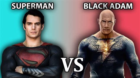 black adam superman|is black adam stronger than superman.